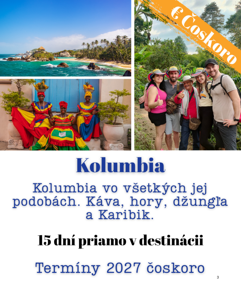 Zájazd Kolumbia Alpaca Travel