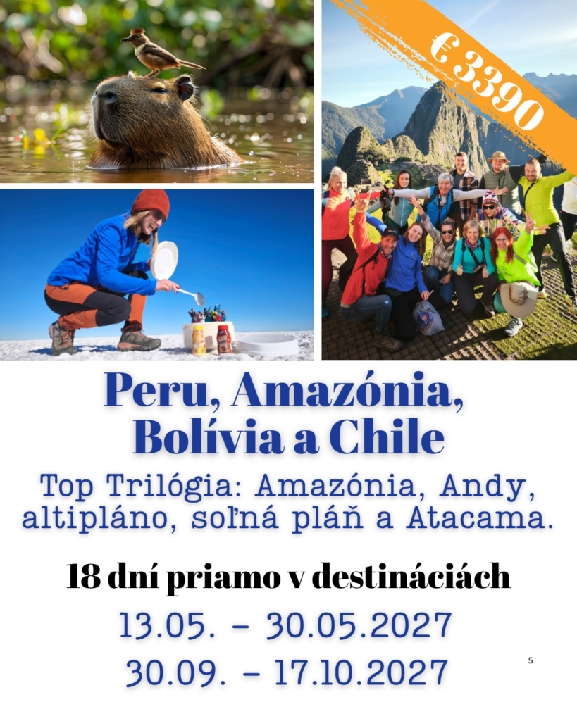 Zájazd Peru, Bolívia a Čile. Alpaca Travel