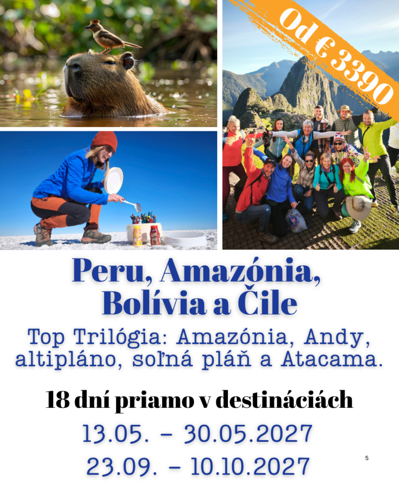 Alpaca Travel Zájazd Peru, Bolívia a Čile